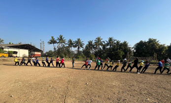 The school organized an exhilarating RockSport Adventure Camp for students from Sr.KG to Class XI