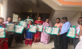 2000 Bags Distribution, After Banned Plastic Bags